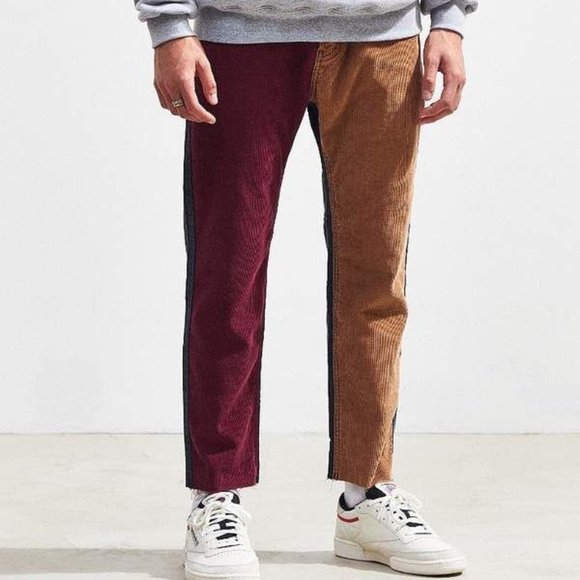 Urban Outfitters Other - Barney Cools Mens B.relaxed Jean Cord Panel Crop - Urban Outfitters